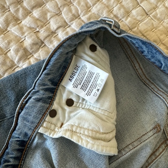 AGOLDE Riley Straight High Rise - Picture 5 of 9